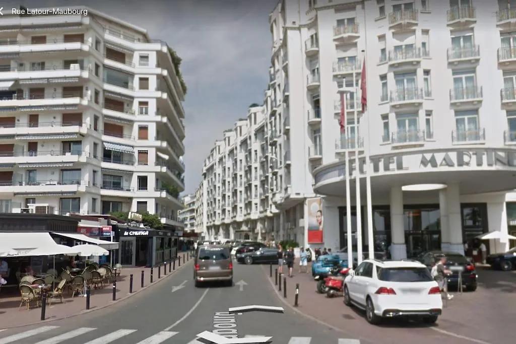 Appartement L'Olivier - Croisette Martinez, Studio Sur Cour, Plage 1 Min Cannes